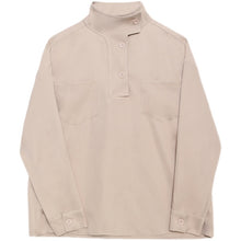Load image into Gallery viewer, Thick Stand Collar Loose Shirt
