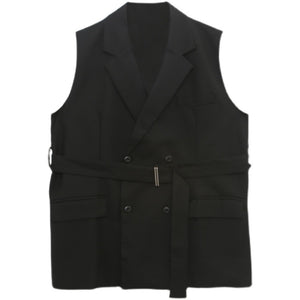 Double Breasted Suit Vest