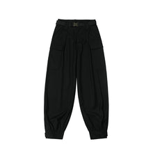 Load image into Gallery viewer, Drawstring Multi-pocket Trousers
