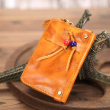Load image into Gallery viewer, Vintage Handmade Key Coin Wallet
