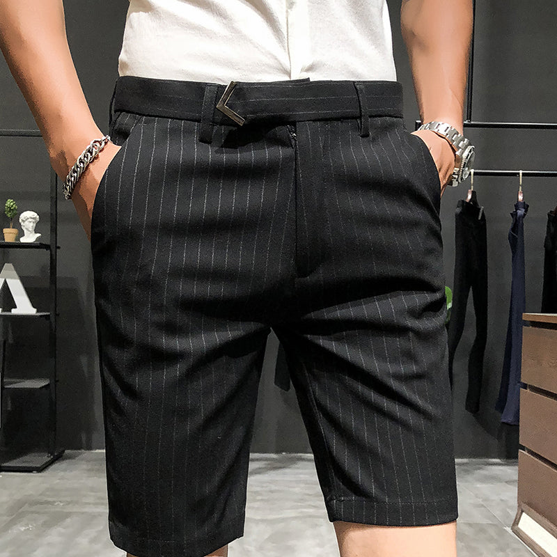 Summer Slim Stripes Shorts