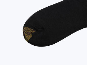 Men's Mid-length Black Socks