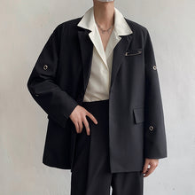 Load image into Gallery viewer, Pin Trim Black Blazer
