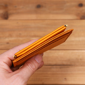 Ultra-thin Mini Leather Coin Purse Card Holder