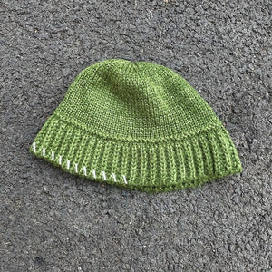 Seaming Woolen Bucket Hat