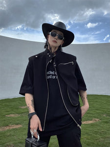 Vintage Black Vest