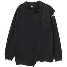 Load image into Gallery viewer, Asymmetrical Slit Loose Pullover
