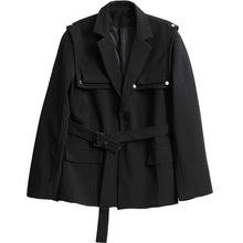 Load image into Gallery viewer, Belt Suit Jacket
