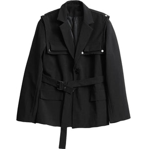 Belt Suit Jacket