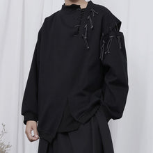 Load image into Gallery viewer, Asymmetrical Slit Loose Pullover
