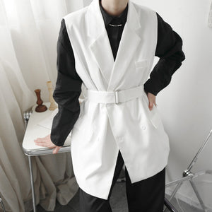 Double Breasted Suit Vest