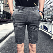 Load image into Gallery viewer, Summer Slim Plaid Shorts
