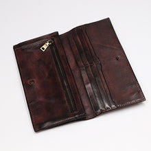 Load image into Gallery viewer, Retro Thin Leather Wallet
