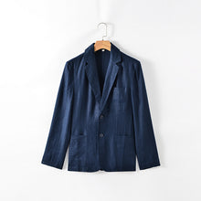 Load image into Gallery viewer, Linen Slouchy Linen Blazer
