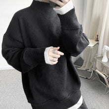 Load image into Gallery viewer, Half Turtleneck Solid Color Sweater
