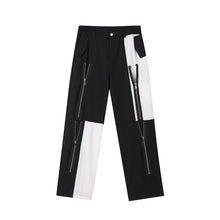 Load image into Gallery viewer, Multi-Zip Casual Straight Leg Pants
