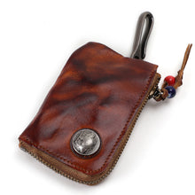 Load image into Gallery viewer, Retro Coin Card Holder Car Key Wallet

