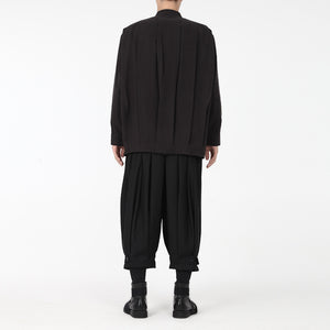 Loose Pleated Casual Pants