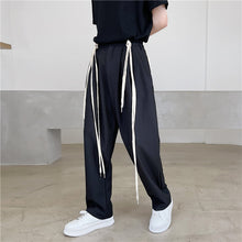 Load image into Gallery viewer, Fringe Strap Casual Suit Pants
