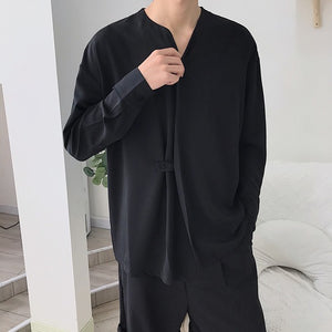 Lazy Drape Solid Shirt