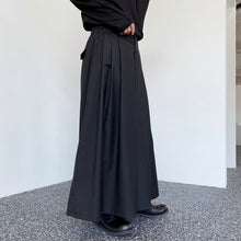 Load image into Gallery viewer, Loose High Waist Black Wide Leg Pants
