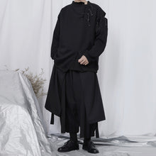 Load image into Gallery viewer, Asymmetrical Slit Loose Pullover
