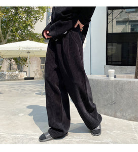 Wide Leg Thick Casual Loose Trousers