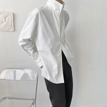Load image into Gallery viewer, Simple Stand-up Collar Shirt
