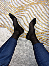 Load image into Gallery viewer, Ultra-thin Men&#39;s Striped Stockings
