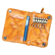 Load image into Gallery viewer, Vintage Handmade Key Coin Wallet
