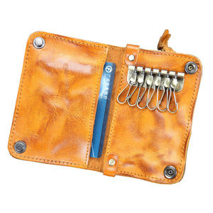 Vintage Handmade Key Coin Wallet