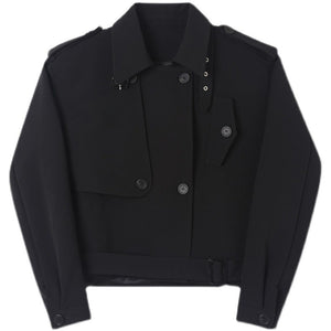 Button Black Jacket
