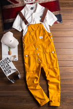 Load image into Gallery viewer, Vintage Casual Multi-Pocket Jumpsuits
