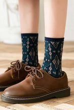 Load image into Gallery viewer, Lovely Retro Ethnic Rhombus Print Socks
