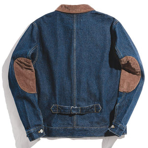 Winter Multi-pocket Denim Jacket
