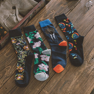 Retro Suit Socks 4 pairs