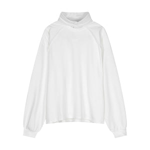 Simple Long Sleeve Pullover POLO Shirt