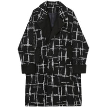 Load image into Gallery viewer, Plaid Contrast Trench Coat

