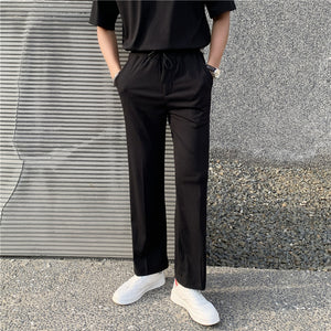 Casual Short Sleeve Trousers Set