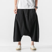Load image into Gallery viewer, Summer Loose Low-crotch Baggy Cropped Pants
