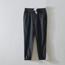 Load image into Gallery viewer, Linen Simple Solid Color Straight Pants
