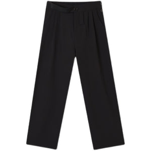 Irregular Double Waist Trousers