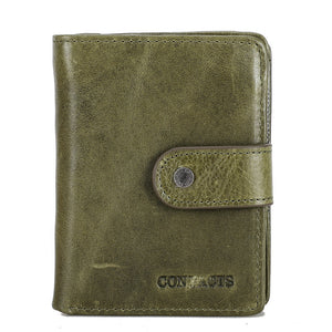 RFID Multifunctional Leather Wallet