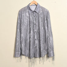 Load image into Gallery viewer, Sequin Tassels Party Stage Performance Shirts and Pants
