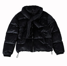 Load image into Gallery viewer, Black Short Down Jacket

