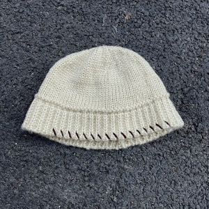 Seaming Woolen Bucket Hat