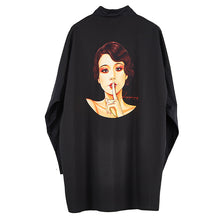 Load image into Gallery viewer, Loose Long-sleeved Printed Blouse
