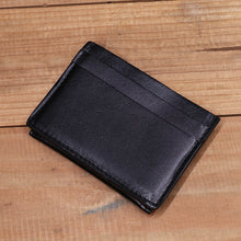 Load image into Gallery viewer, Ultra-thin Mini Leather Coin Purse Card Holder
