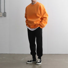 Load image into Gallery viewer, Solid Color Crew Neck Pullover Sweater
