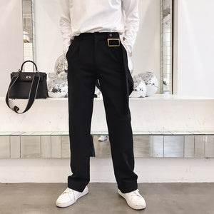 One-shoulder Detachable Overalls